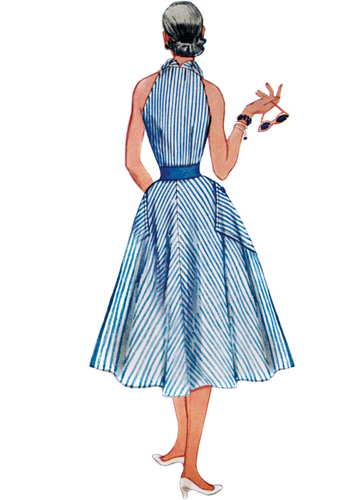 S9913 Vintage 1950s Misses' Dress