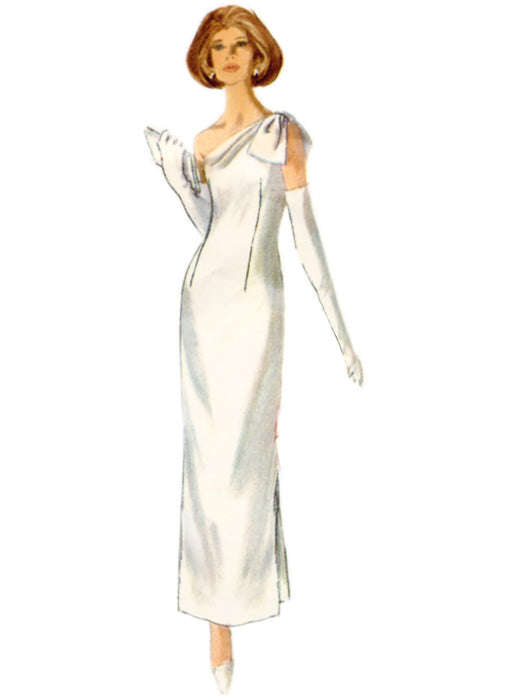 S9916 Vintage 1960s Misses' Dress in Two Lengths
