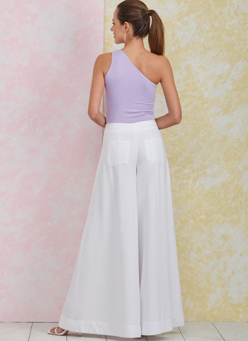 S9925 Misses' Pants, Knit Shrug and Top