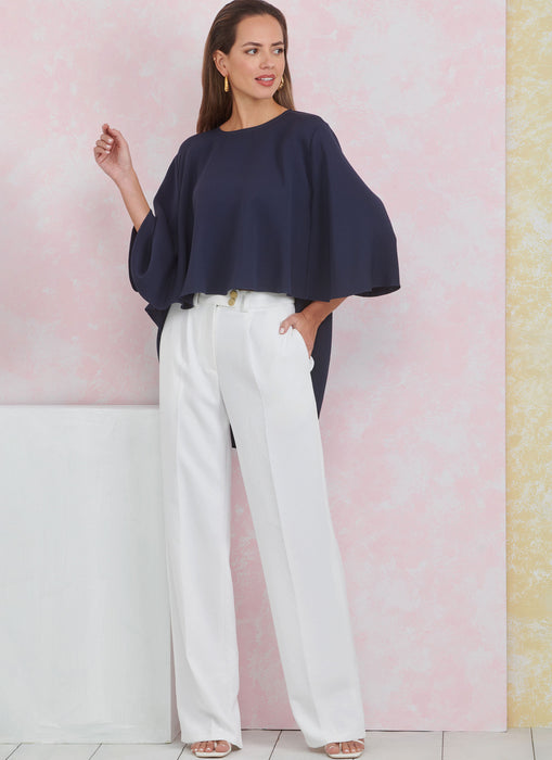 S9926 Misses' and Women's Tops and Pants