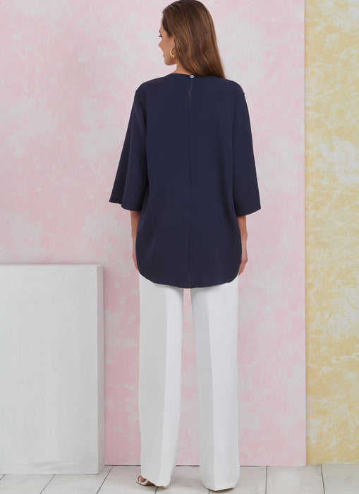 S9926 Misses' and Women's Tops and Pants