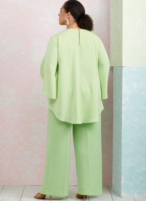 S9926 Misses' and Women's Tops and Pants