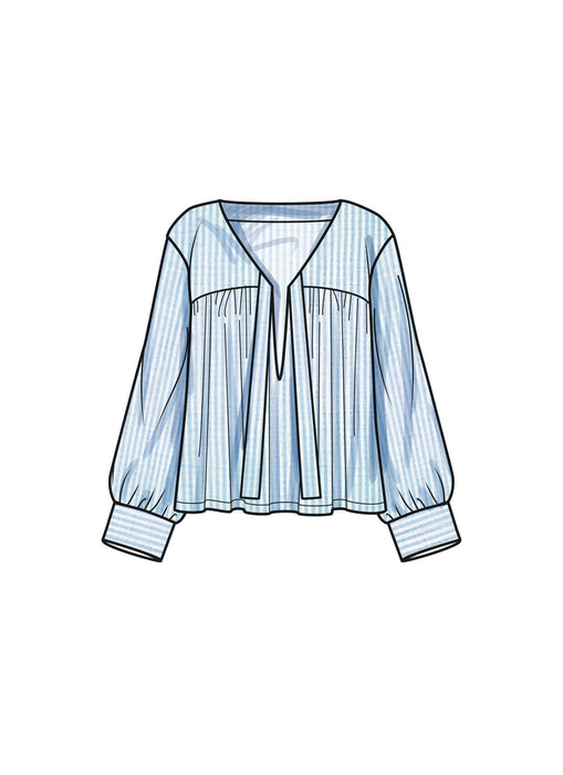 S9928 Misses' Lounge Tops, Pants and Shorts