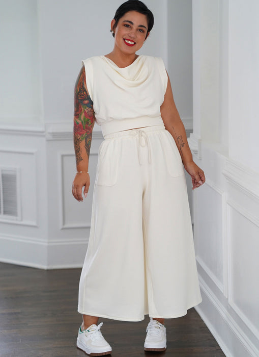 S9929 Misses' and Women's Lounge Set by Mimi G Style