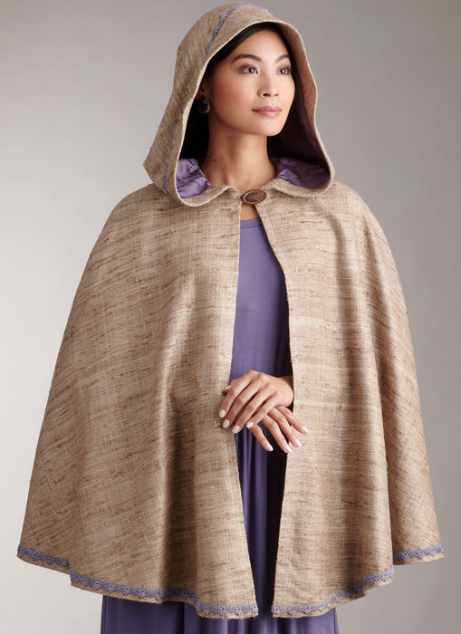 S9944 Misses' Capelet and Cape in Two Lengths by Scissor IMP Workshop