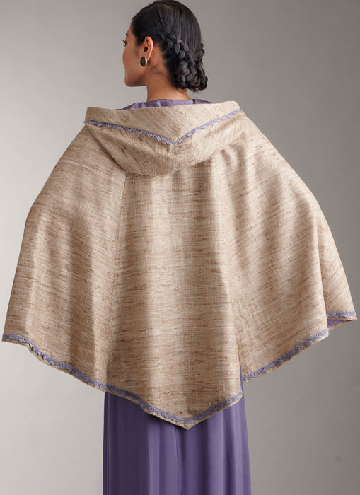 S9944 Misses' Capelet and Cape in Two Lengths by Scissor IMP Workshop
