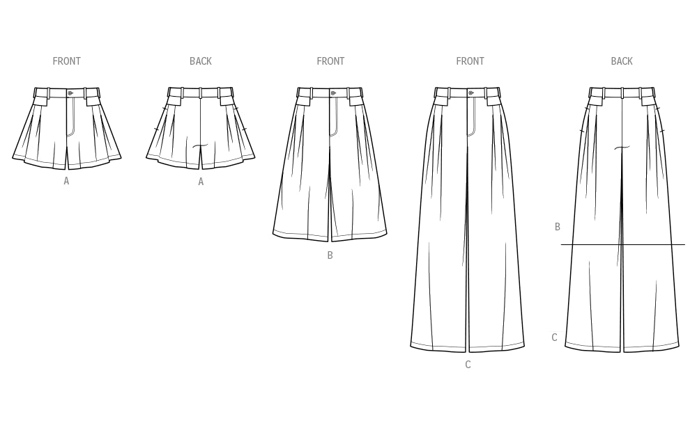 S9955 Misses' Shorts and Pants