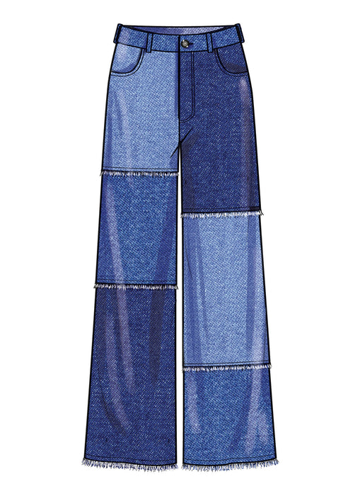 S9957 Misses' and Women's Shorts and Pants