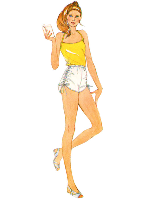 S9977 Vintage 1980s Misses' Shorts