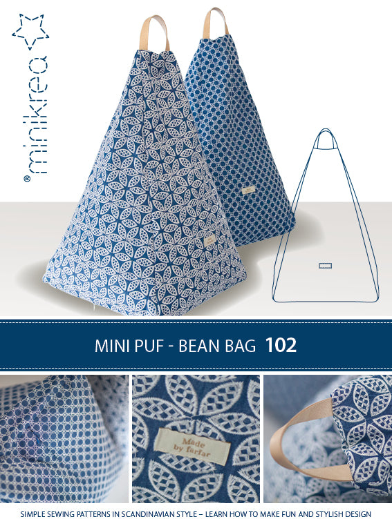 102 MINI PUF – BEAN BAG — Made by you - Main Image
