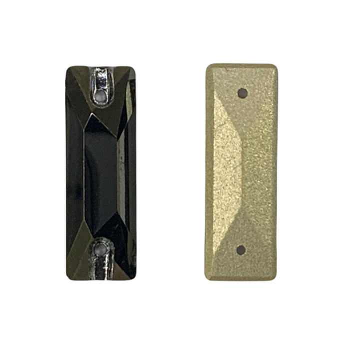 JET HEMATITE - BAGUETTE