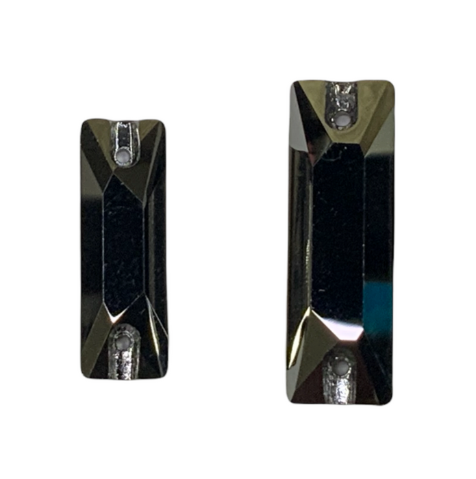 JET HEMATITE - BAGUETTE