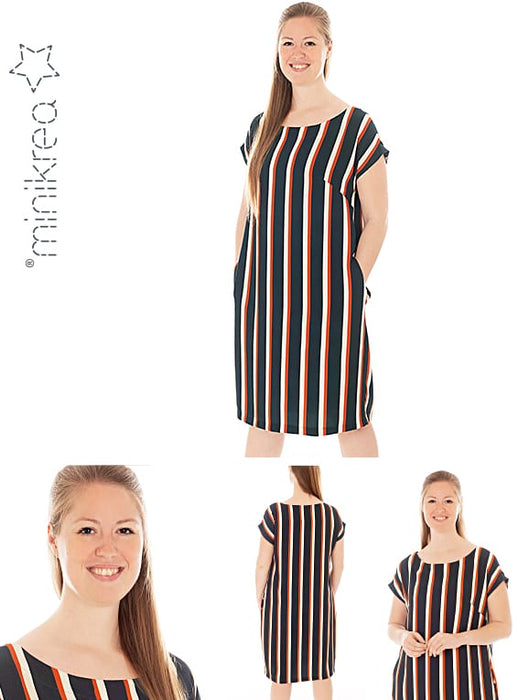 70060 LOOSE-FITTING MIDI DRESS
