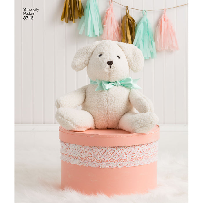 8716 Stuffed Animals. Size: One Size