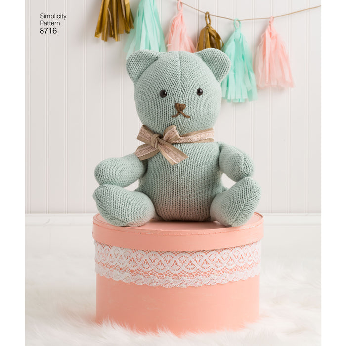8716 Stuffed Animals. Size: One Size