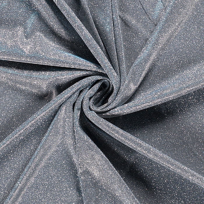 Jersey Starlight Lurex - BABY BLUE