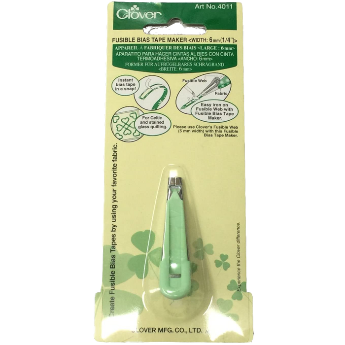 Fusible bias tape maker - 6 mm