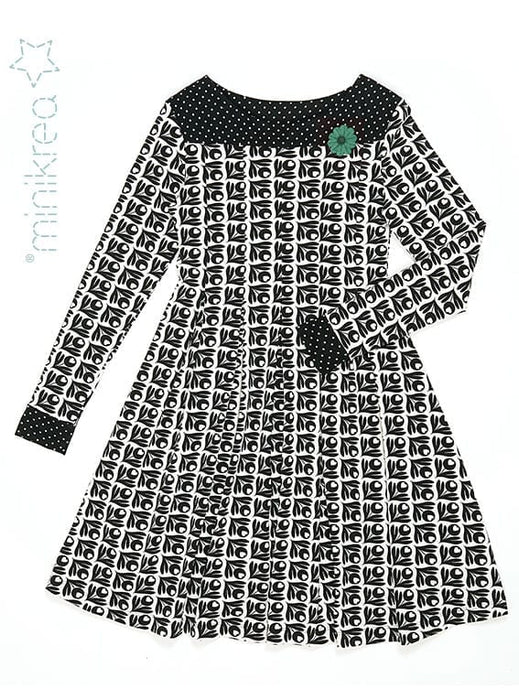 70046 Pleated Knit Dress - Size: 34-50