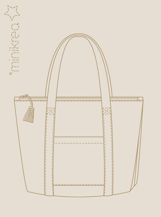 117 Tote bag with zipper