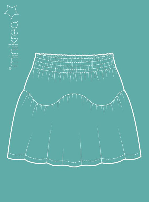 119 Ruffle Skirt - Size: 1-8 y