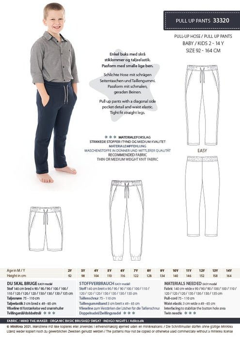 33320 Pull Up Pants