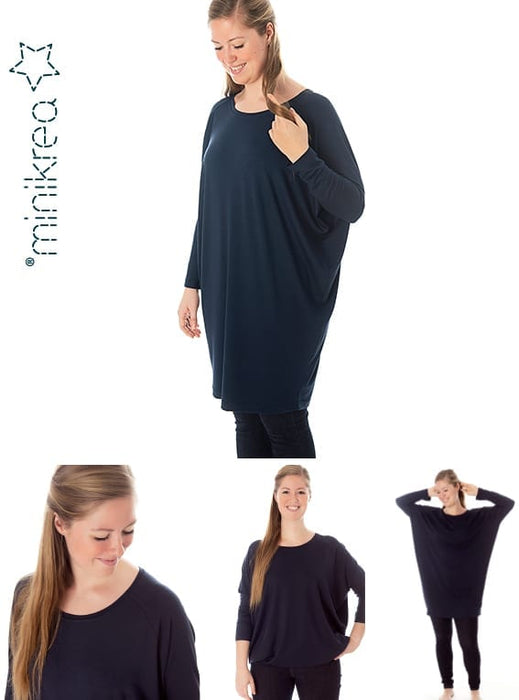 70047 Loose fit Jersey dress - Size: 34-50