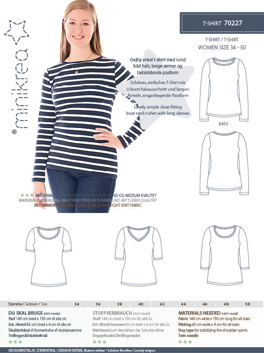 70227 T-Shirt - Size: 34-50