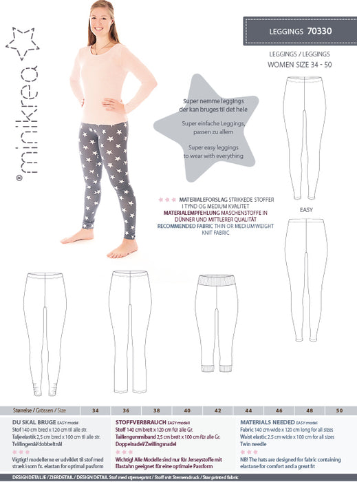 70330 Leggings - Size: 34-50