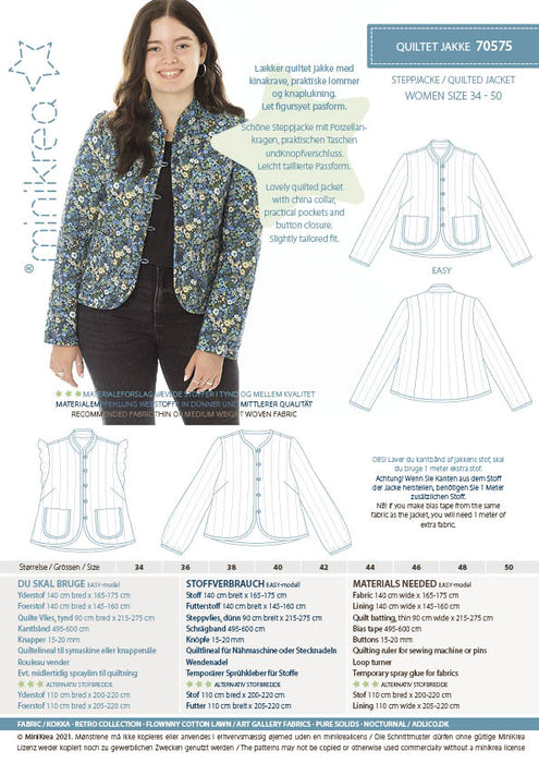 70575 Quilted Jacket