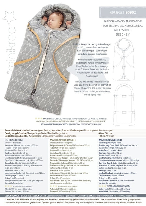 90902 Baby Sleeping Bag / Stroller Bag