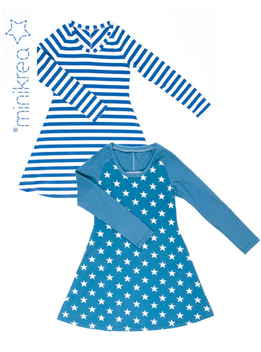 70044 Raglan knit dress - Size: 34-50