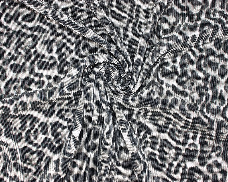 Pleated Jersey - GREY PANTHER
