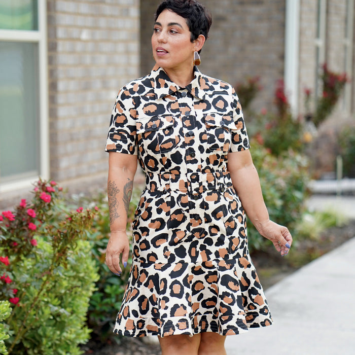 S9463 Misses' Shirt Dress with Belt