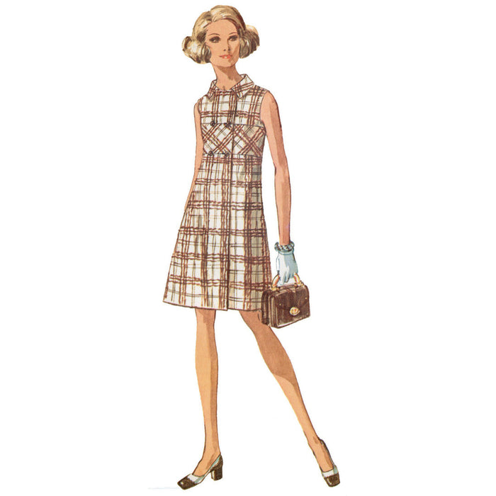 S9466 Misses' 1960s Vintage Dress