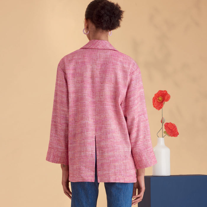 S9468 Misses' Unlined Jacket