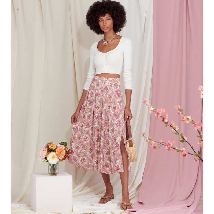 S9472 Misses' Skirts