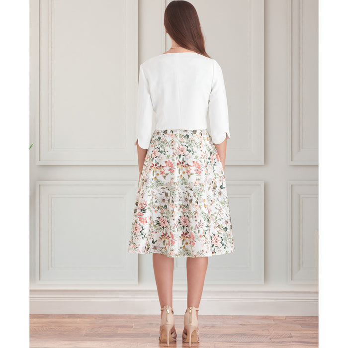 S9473 Misses' Dresses and Jacket