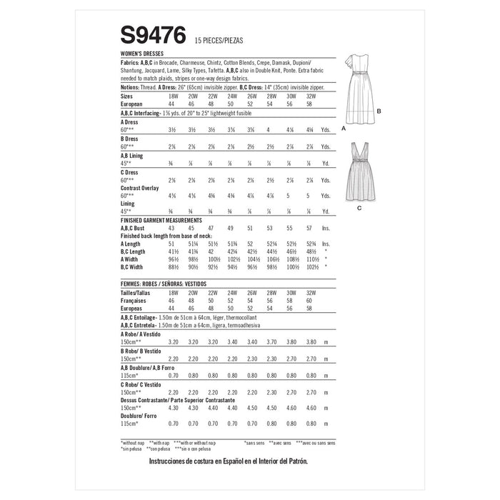 S9476 Women's Dresses