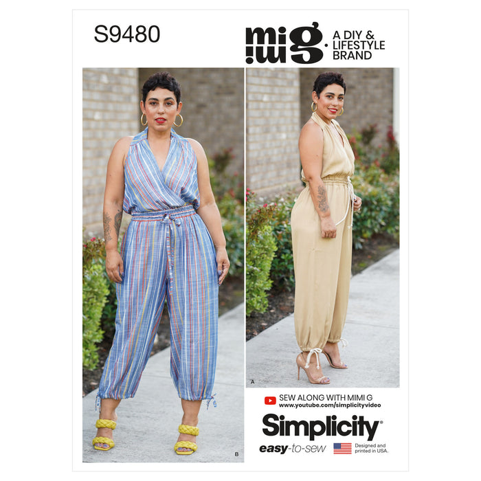 S9480 Misses' Jumpsuit