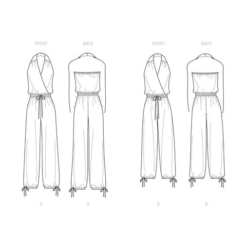 S9480 Misses' Jumpsuit