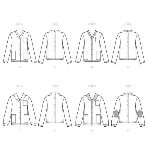 S9488 Unisex Adaptive Cardigan