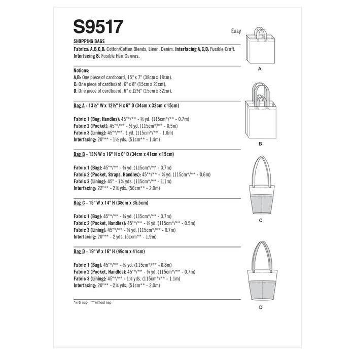 S9517 Shopping Bags