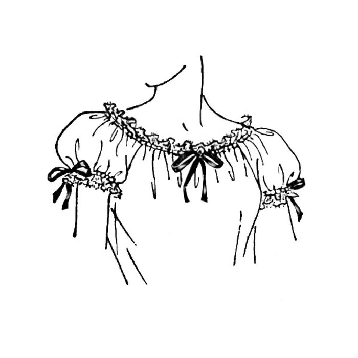 S9538 Misses' 1940s Vintge Blouses
