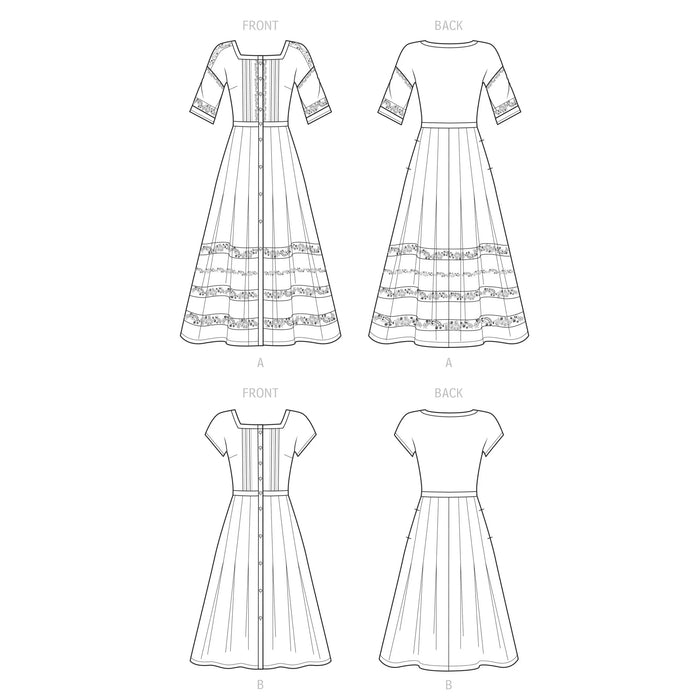 S9542 Misses' Dresses