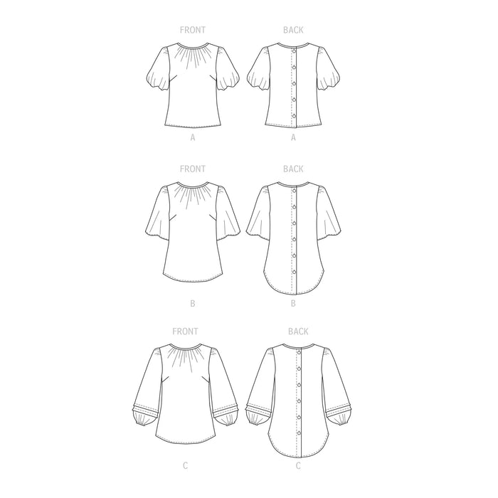S9547 Misses' Top and Tunic