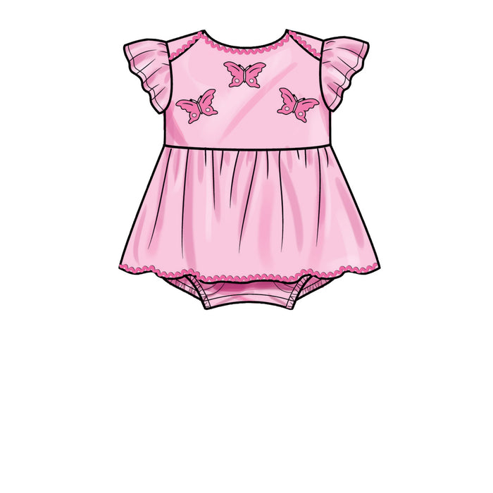 S9557 Babies' Romper
