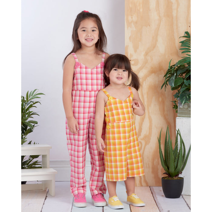 S9558 Toddlers' and Children's Jumpsuit, Romper and Jumper