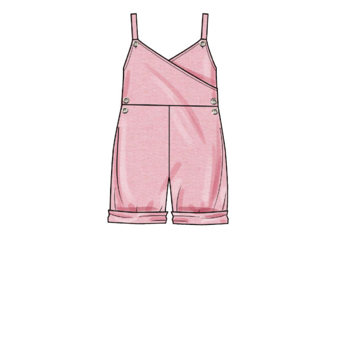 S9558 Toddlers' and Children's Jumpsuit, Romper and Jumper
