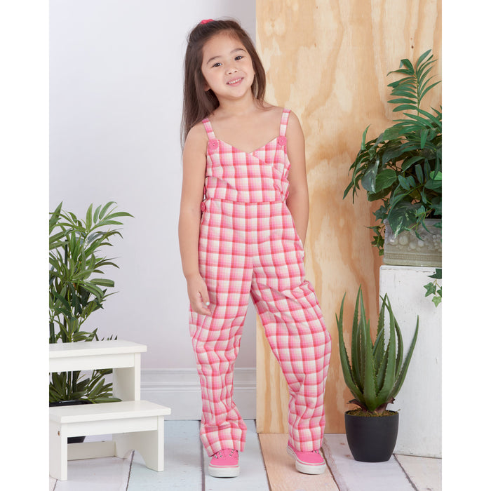 S9558 Toddlers' and Children's Jumpsuit, Romper and Jumper