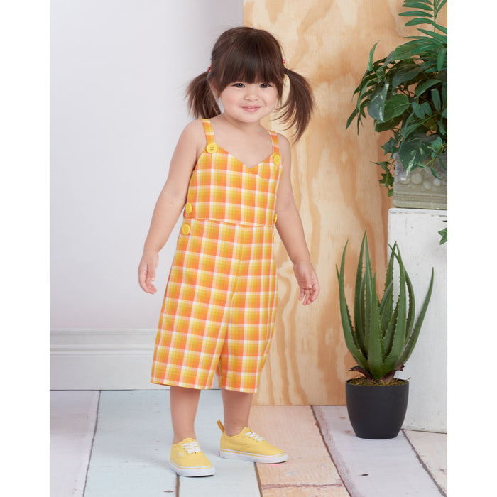 S9558 Toddlers' and Children's Jumpsuit, Romper and Jumper